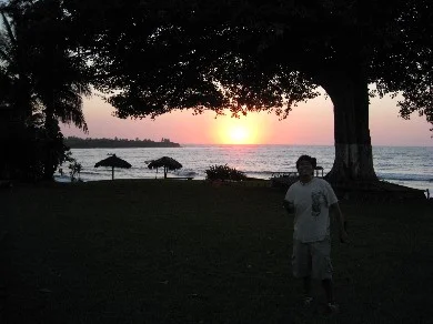 sunset at Paraiso Miramar sunset at Hotel Paraiso Miramar